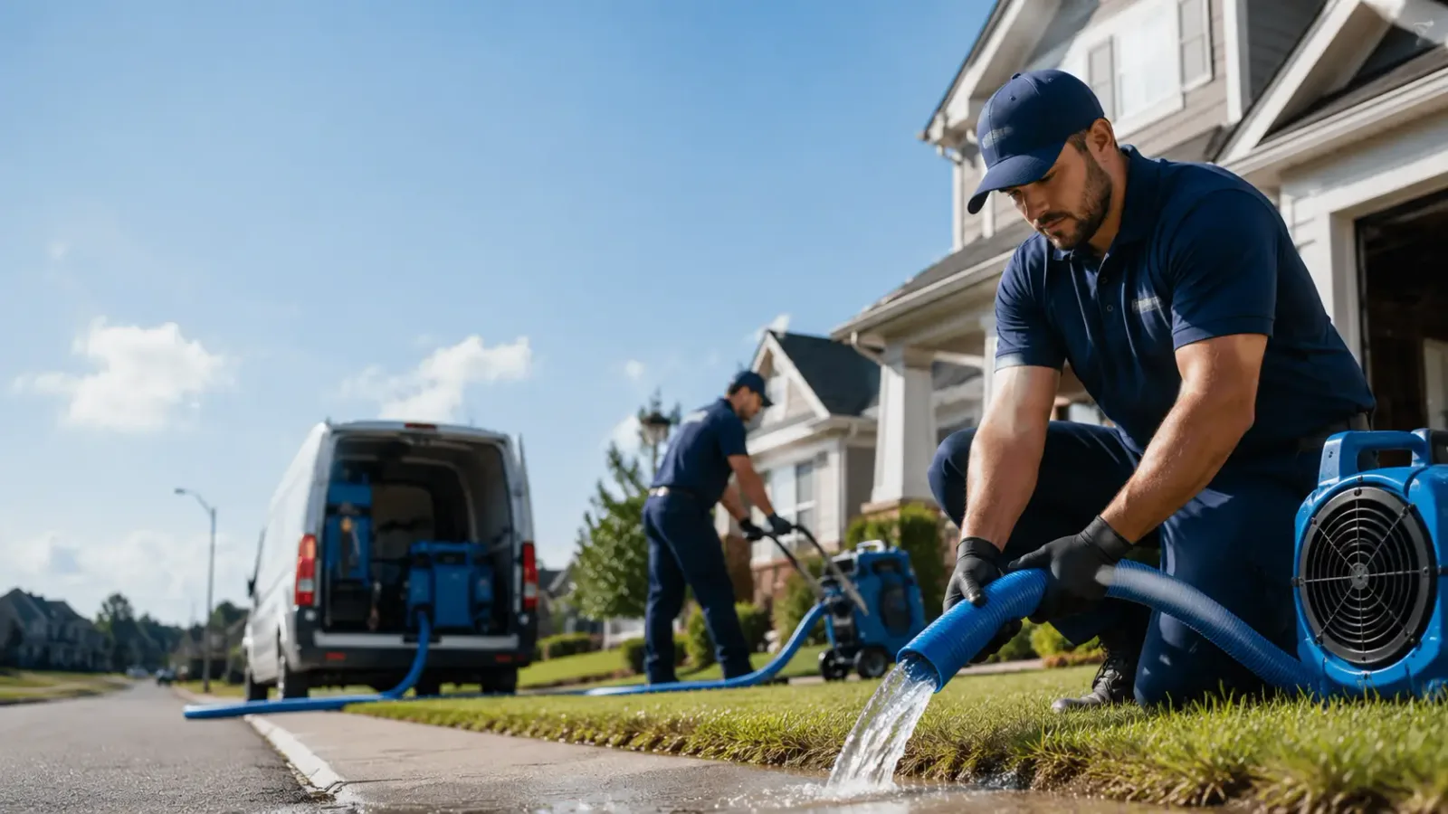 Flood Damage Restoration in Datto, AR